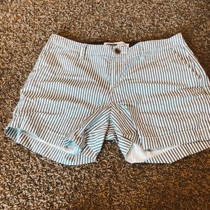 Pinstripe shorts